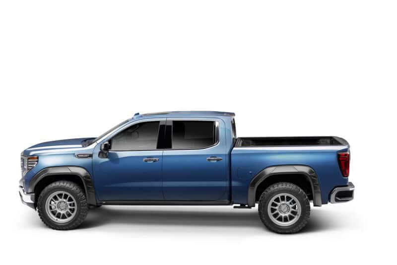 Husky Liners — Husky Liners 19-24 GMC Sierra 1500 (69.9/79.4in. Bed) DRT Style Fender Flares (Smooth) 4pc - Blk
DRT Fender Flare Set
FENDER FLARES - view 2