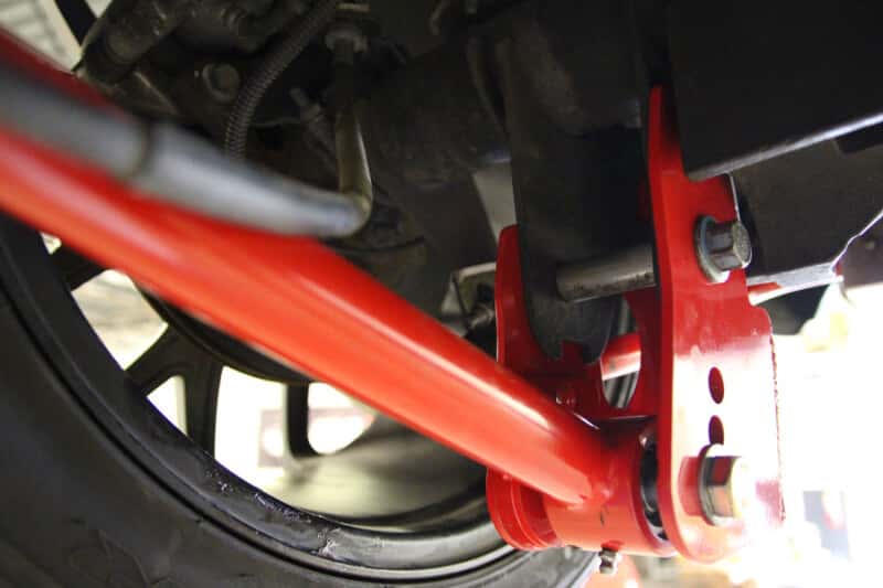 UMI Performance — UMI Performance 05-14 Ford Mustang Rear Control Arm Relocation Brackets- Bolt In
Control Arm Bracket - view 6