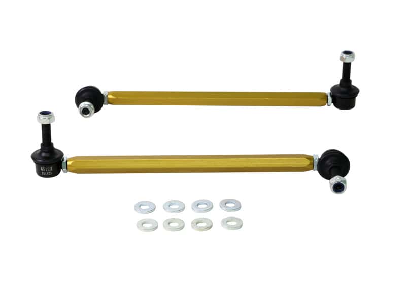 Whiteline — Whiteline 06/05+ Ford Focus LS / 05/09+ Mazda 3 BK Front Swaybar Link Kit H/Duty Adj Steel Ball
Link Kit - view 4