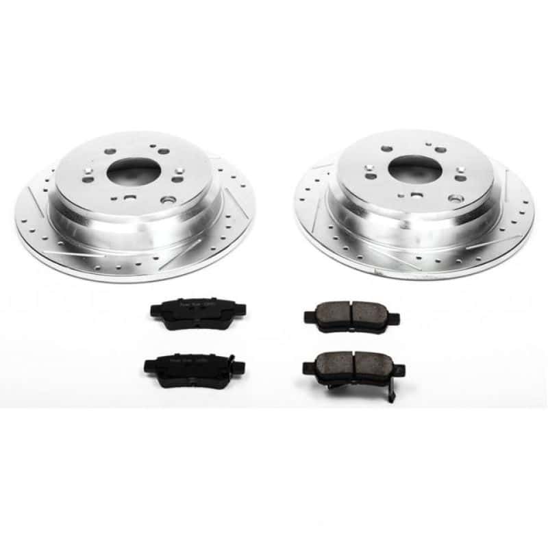 PowerStop — Power Stop 05-10 Honda Odyssey Rear Z23 Evolution Sport Brake Kit - view 1