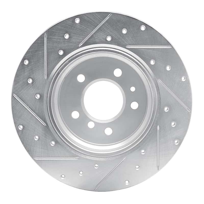 R1 Concepts — R1 91-01 BMW 850I Rear Right Drilled & Slotted Silver Brake Rotor
R1 Brake Rotor Drill - view 5