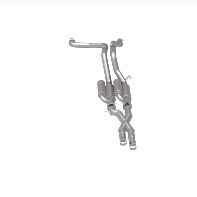 Magnaflow — MagnaFlow Cat-Back 2021 Jeep Wrangler 6.4L Rock Crawler Series Dual Exit Stainless Exhaust - view 16