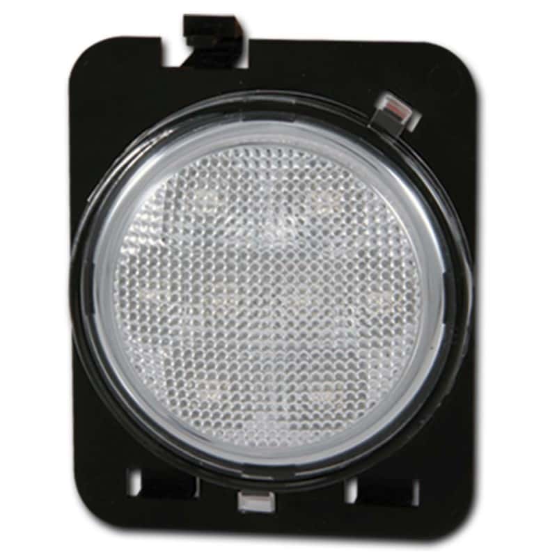 ANZO — ANZO 2007-2015 Jeep Wrangler LED Side Fender Lights Clear
SideMrkrLghtAssy - view 1