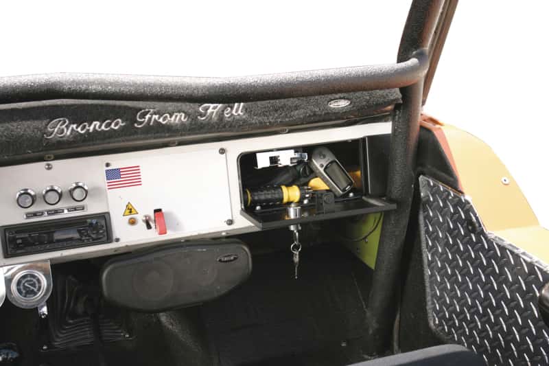Tuffy Products — Tuffy Bronco Security Glovebox 196677- Black - view 2