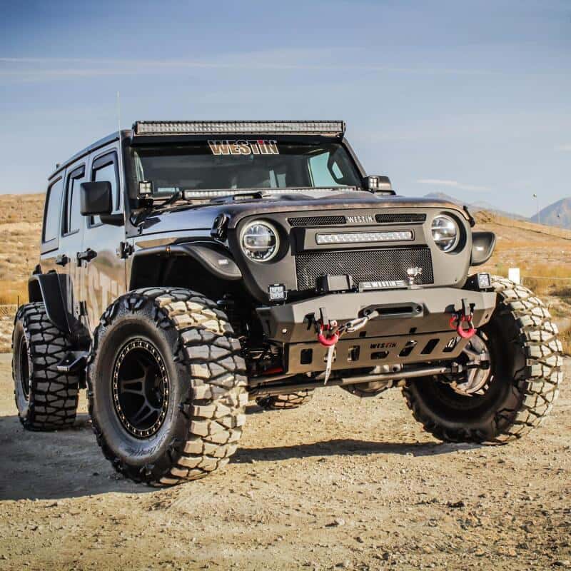 Westin — Westin 18-20 Jeep Wrangler JL / 20 Gladiator Tube Fenders - Front - Textured Black
Fender - view 5