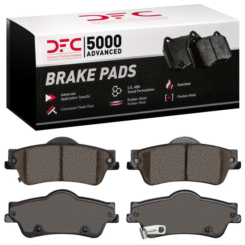 DFC — DFC 08-17 Chevrolet Caprice Rear 5000 Advanced Ceramic Brake Pads
DFC Brake Pad Set - view 4