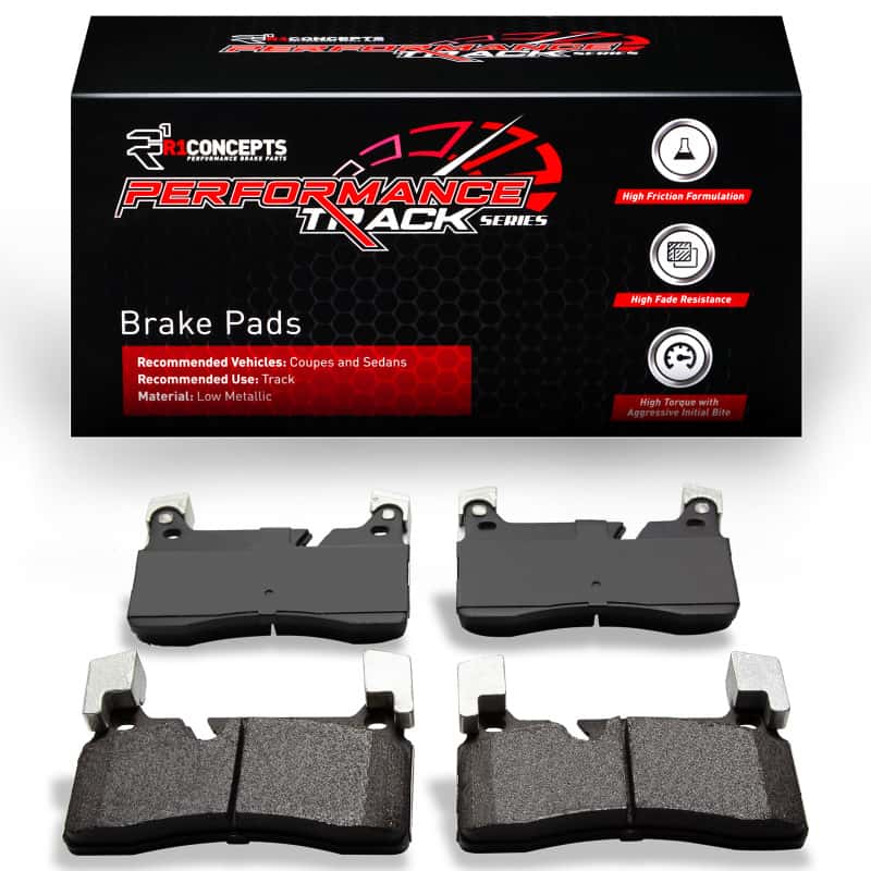 R1 Concepts — R1 11-15 Mercedes-Benz Sls AMG Rear Track/Street Brake Pads - view 1