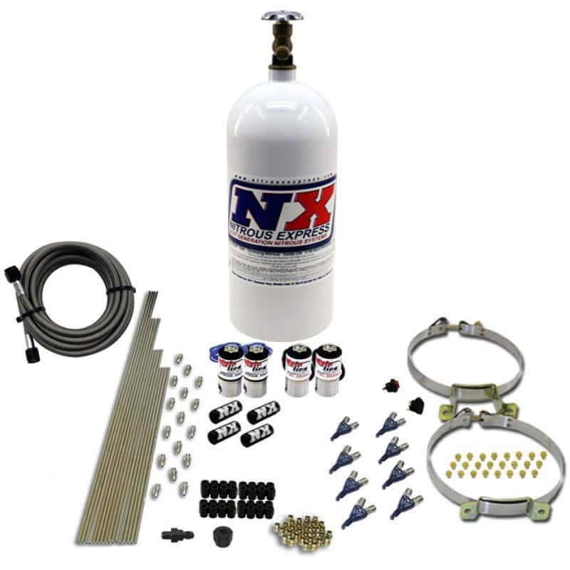 Nitrous Express — Nitrous Express Mainline Direct Port Low Press Nitrous Kit w/10lb Bottle
Injection System Kit
N2OSys - view 2