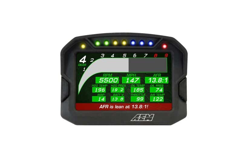 AEM — AEM CD-5G Carbon Digital Dash Display w/ Interal 10Hz GPS & Antenna
Digital Display Kit - view 47