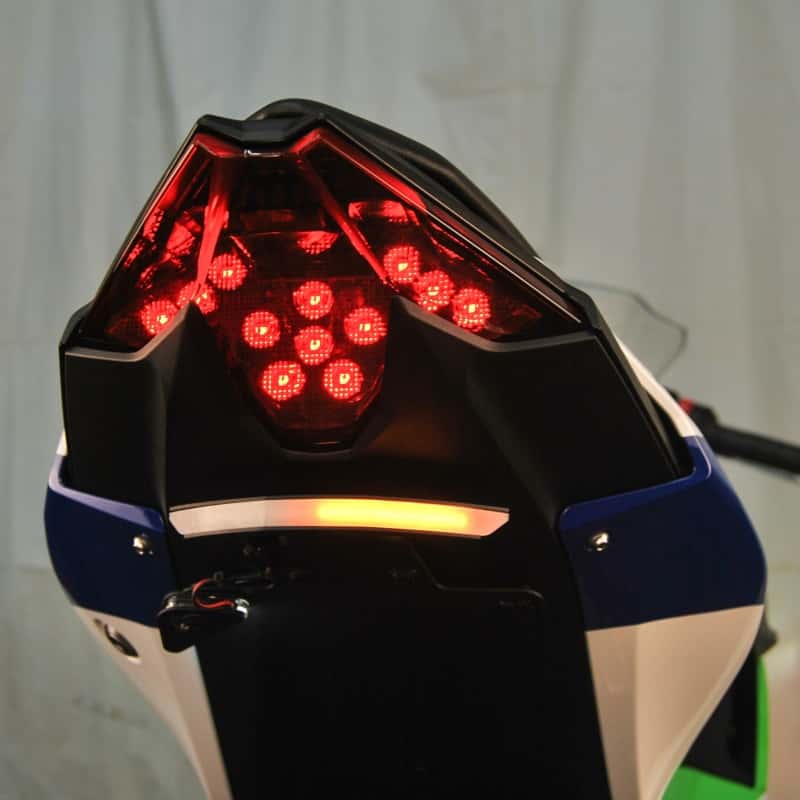 New Rage Cycles — New Rage Cycles 24+ Kawasaki 500 Ninja SE Fender Eliminator Tucked - view 1