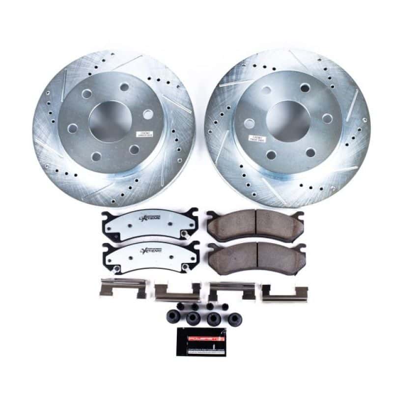 PowerStop — Power Stop 02-06 Cadillac Escalade Front Z36 Truck & Tow Brake Kit - view 1