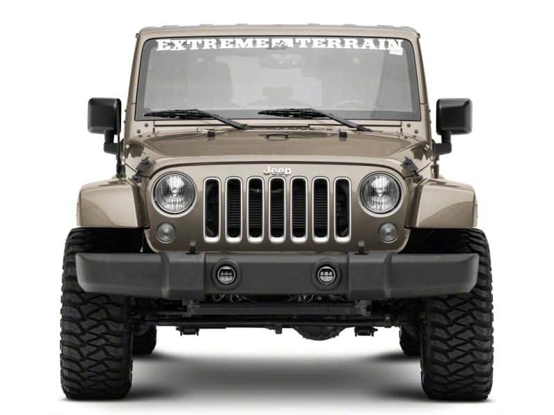 Raxiom — Raxiom 07-18 Jeep Wrangler JK Axial Series 4-In LED Devil Eyes Fog Lights w/ Halo
Lights - view 8