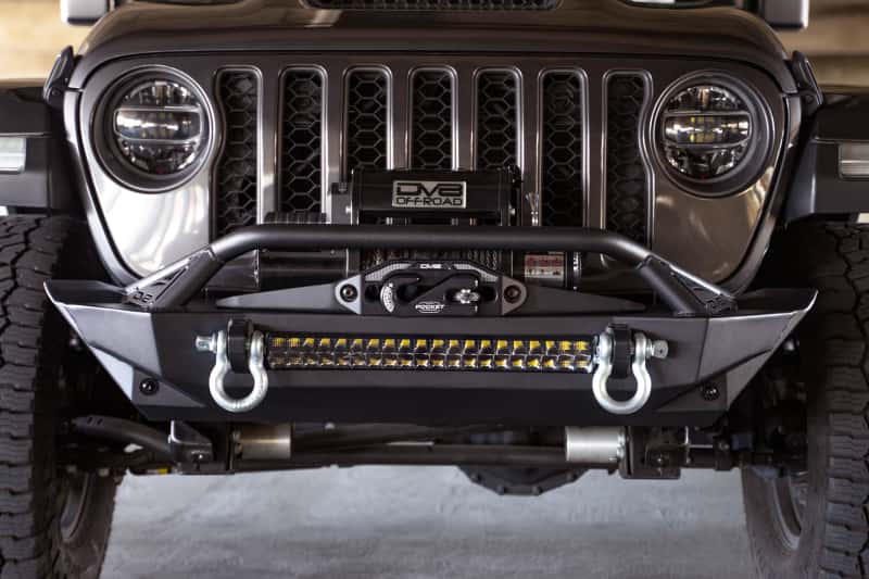 DV8 Offroad — DV8 Offroad 07-23 Jeep Wrangler JK/JL & Gladiator JT FS-1 Series Stubby Front Bumper
Jeep FS-1 Front - view 11