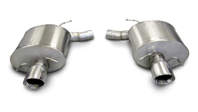 CORSA Performance — Corsa 2009-2014 Cadillac CTS Sedan V 6.2L V8 Polished Sport Axle-Back Exhaust
Exhaust - view 3