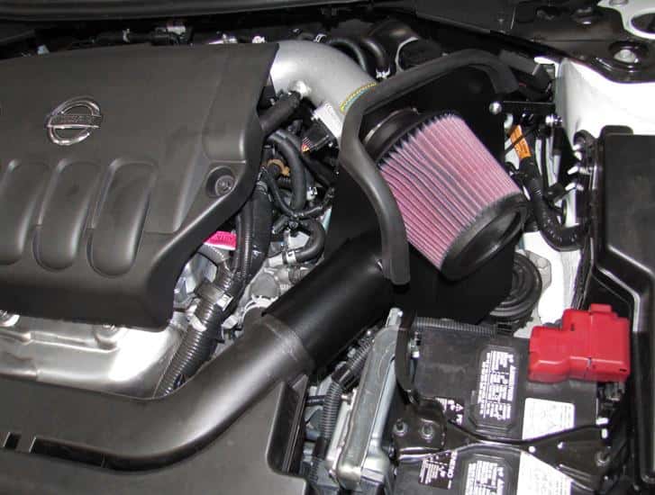K&N Engineering — K&N 07-10 Nissan Altima 2.5L Silver Typhoon Short Ram Intake
Performance Air Inta
Air Intake System - view 2