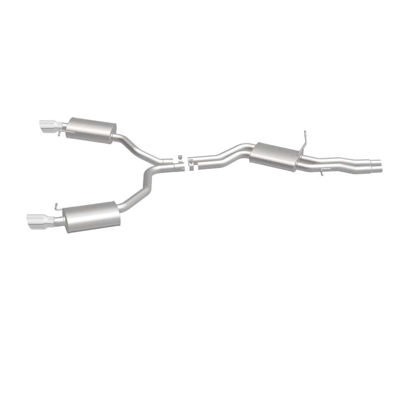 Magnaflow — MagnaFlow Sys C/B 12-15 Audi A6 / A7 3.0L V6 SS 2.5in Dual Split Rear Ext 4in Tips
Cat-Back - view 8