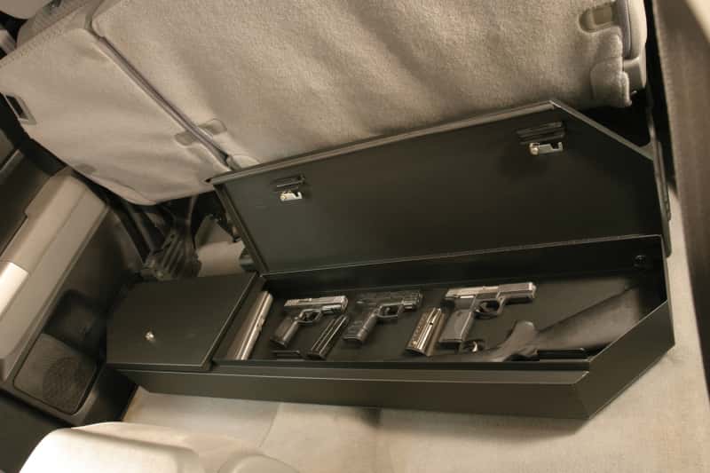 Tuffy Products — Tuffy 07-21 Toyota Tundra Double Cab Underseat Lockbox W/ Keyed Lock
Lockbox - view 10