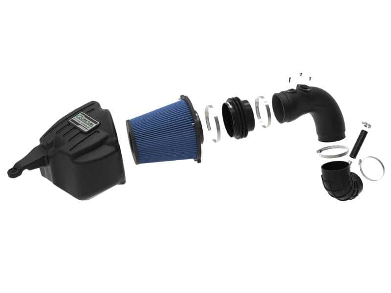 aFe — aFe 07-09 Ram 2500/3500 Cummins L6 6.7L (td)(Diesel) Quantum Cold Air Intake System w/ Pro 5R Filter
QUANTUM Intake - view 2
