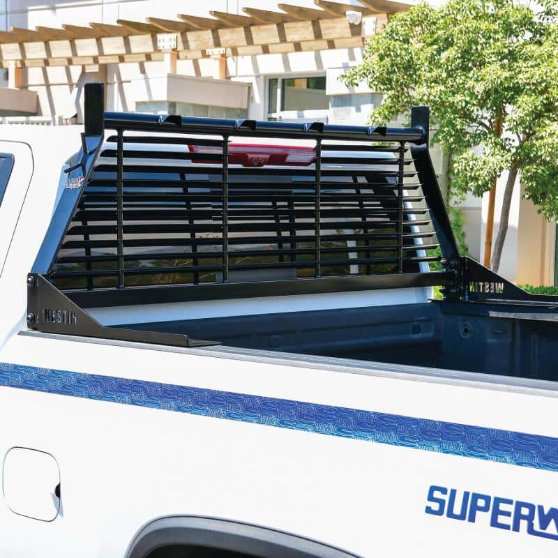 Westin — Westin 1999-2018 Chevrolet/Ford/GMC/Toyota Silverado/Sierra 1500/2500/3500 HD Headache Rack - Black
TrkCabProt/HeadRk - view 5