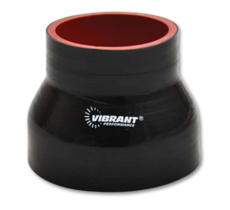 Vibrant — Vibrant 4 Ply Reducer Coupler 3in ID x 2.5in ID x 4.5n Long - Black
2.5"x3"IDSilTrsnBlk
Hose Coupler - view 3