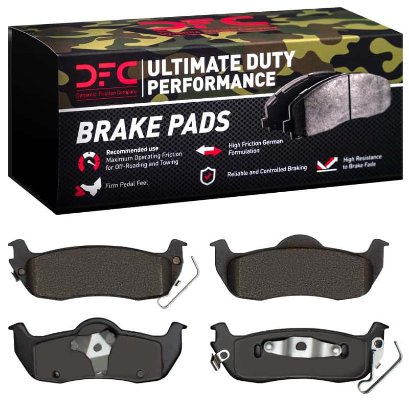 DFC — DFC 04-15 Infiniti QX56 Rear Ultimate Duty Performance Brake Pads - view 1