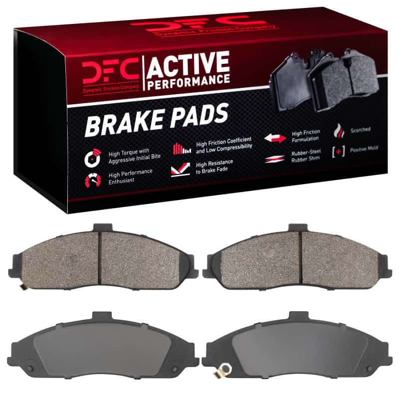 DFC — DFC 97-13 Cadillac XLR Front Active Performance Pads - Low Metallic
DFC Brake Pad Set - view 4