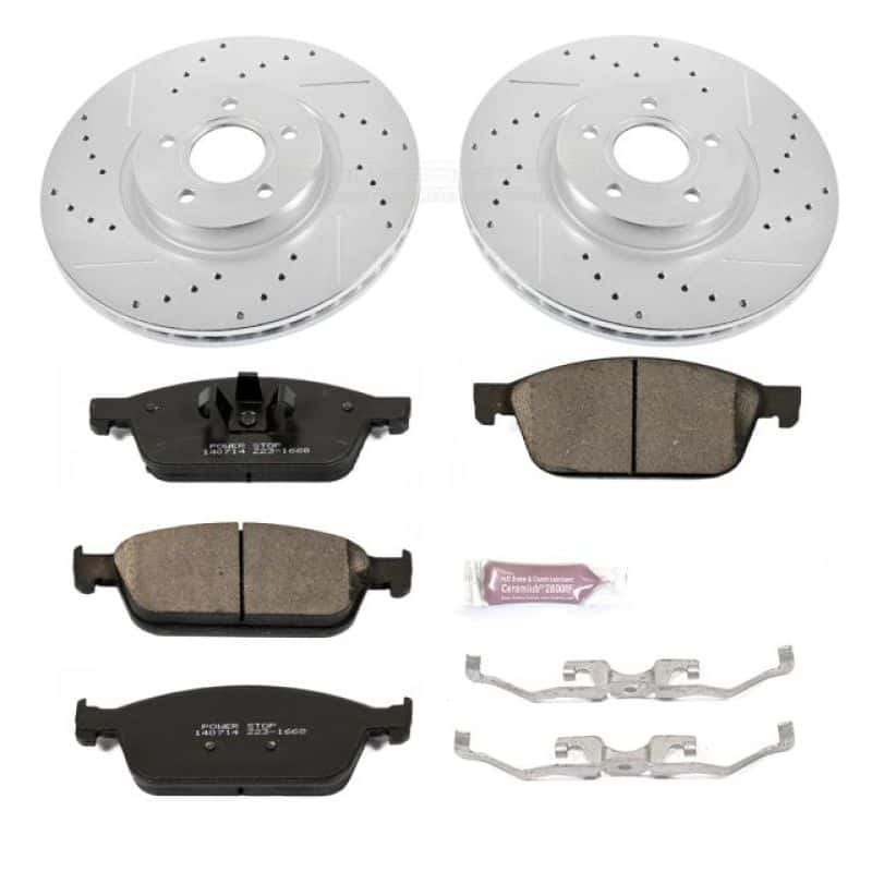 PowerStop — Power Stop 13-14 Ford Focus Front Z23 Evolution Sport Brake Kit - view 1