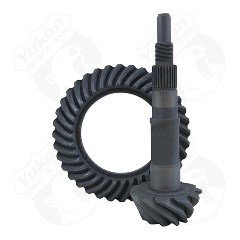 Yukon Gear & Axle — Yukon Gear High Performance Gear Set For GM 7.6in Irs in a 3.23 Ratio
Ring & Pinion Set 
Ring/Pinion Set - view 2