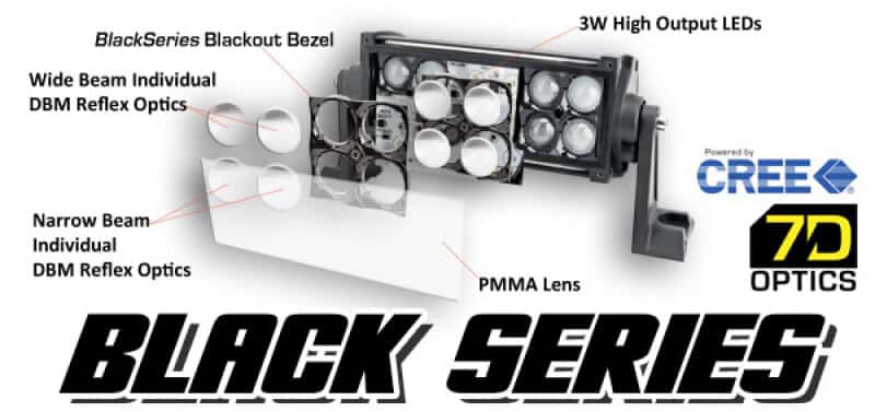 ORACLE Lighting — Oracle Black Series - 7D 32 180W Dual Row LED Light Bar - 6000K
LED Light Bar - view 2