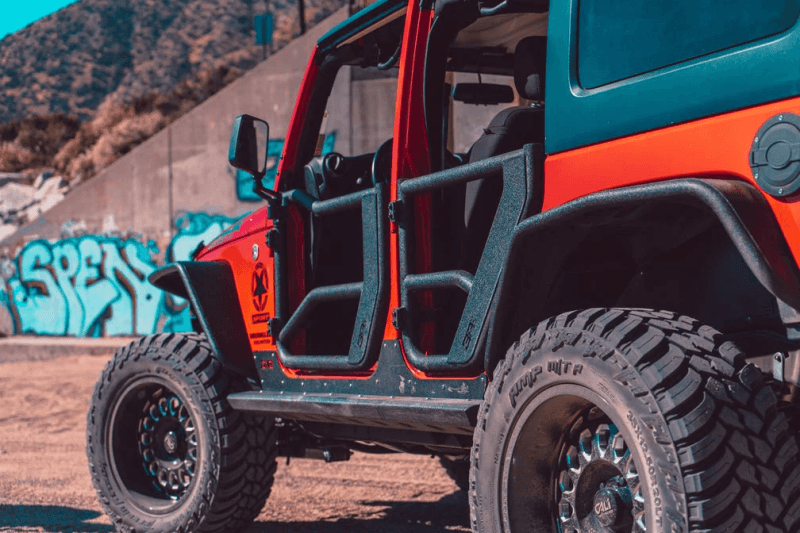Body Armor 4x4 — Body Armor 4x4 07-18 Jeep Wrangler JK Tube Doors Rear Pair
Tube Doors Rear - view 3