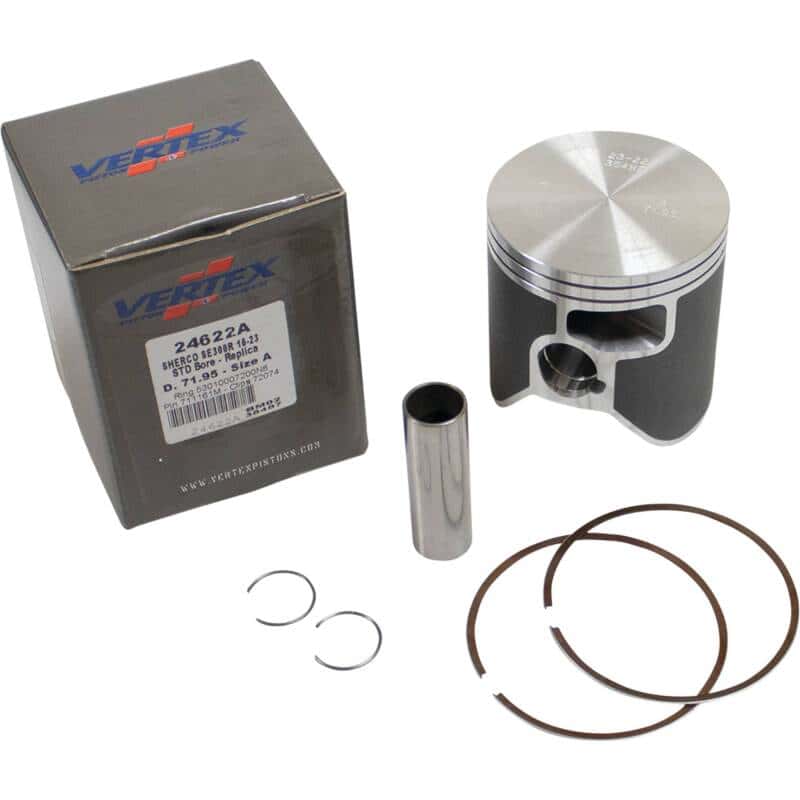 Vertex Pistons — Vertex Piston 16-24 Sherco SE-R 300 300cc Cast Replica Piston Kit - view 2