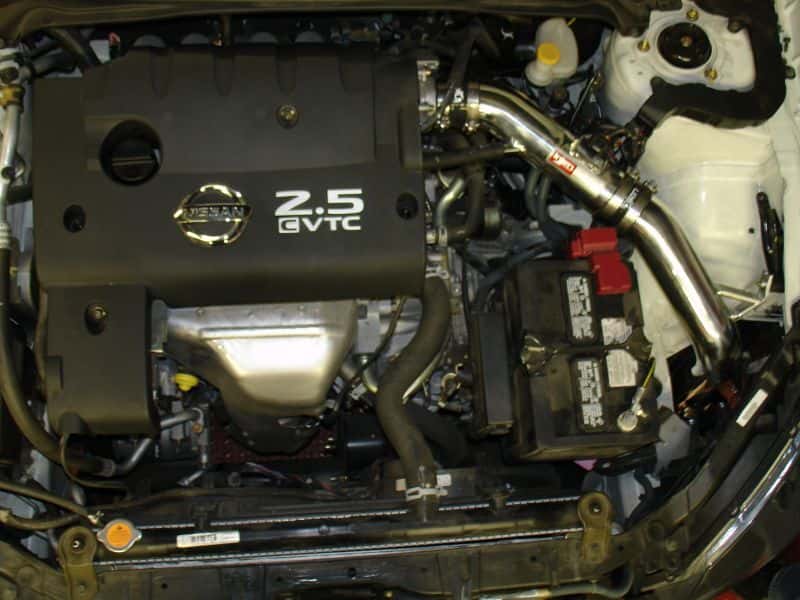 Injen — Injen 04-06 Altima 2.5L 4 Cyl. (Automatic Only) Polished Cold Air Intake
Cold Air Intake
Air Intake Kit - view 8