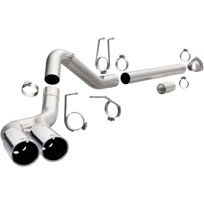Magnaflow — MagnaFlow 08-17 Ford F-250/F-350/F-450 4.6L/6.7 DPF-Back SS 4in Dual Single Passenger Side Rear Exit
Filter-Back - view 2
