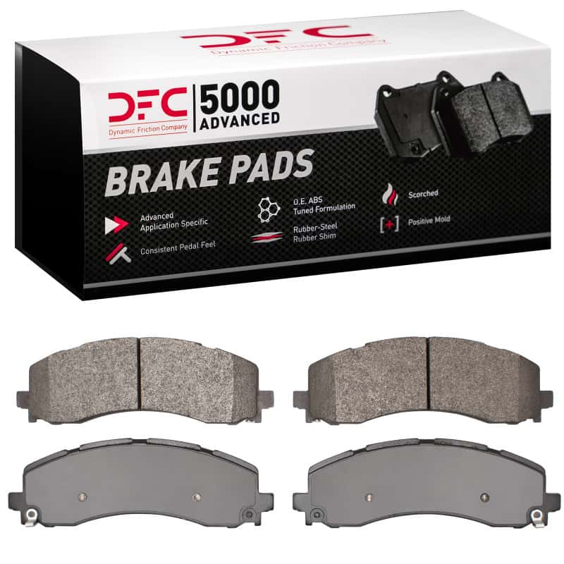 DFC — DFC 19-25 Ram 2500 Rear 5000 Advanced Semi Metallic Brake Pads - view 1