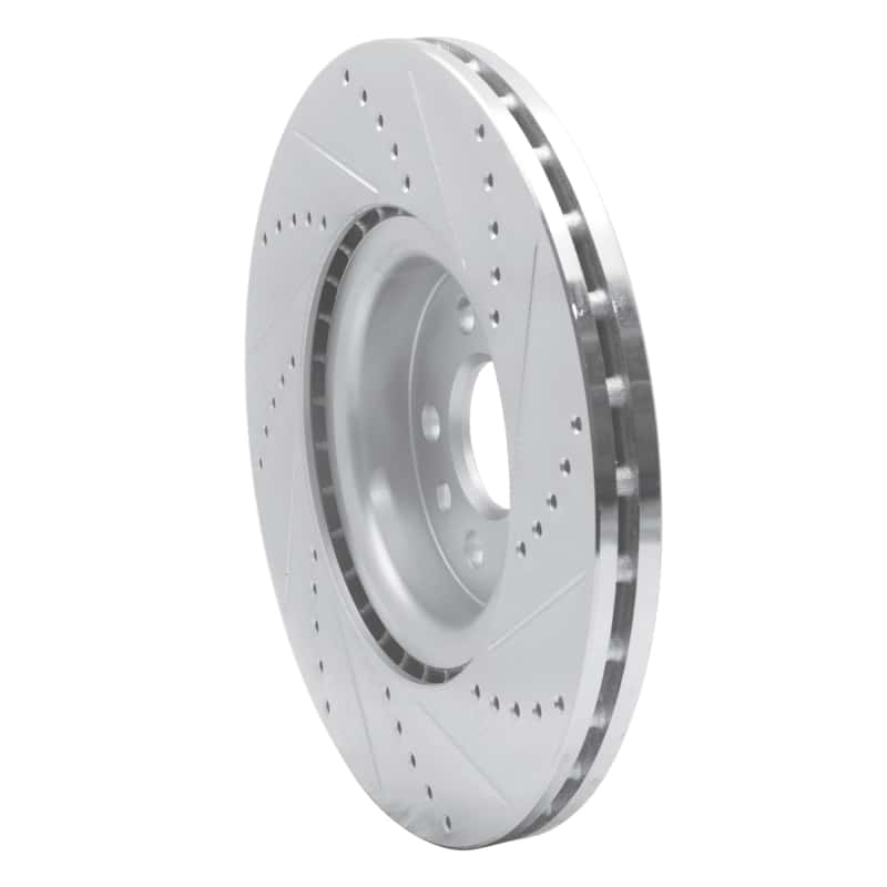 R1 Concepts — R1 07-16 Volvo S80 Front Left Drilled & Slotted Silver Brake Rotor
R1 Brake Rotor Drill - view 4