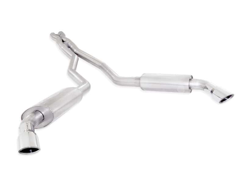 Stainless Works — Stainless Works 2010-15 Camaro 6.2L 3in Exhaust X-Pipe Chambered Turbo Mufflers Polished Tips
Exhaust System - view 1