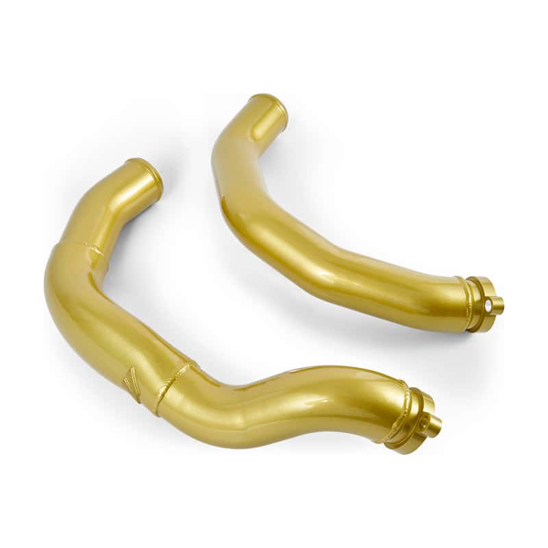Mishimoto — Mishimoto 2015-2020 BMW F80 M3/M4 Intercooler Pipe Kit Austin Yellow Metallic
Turbo Intercool Pipe - view 2