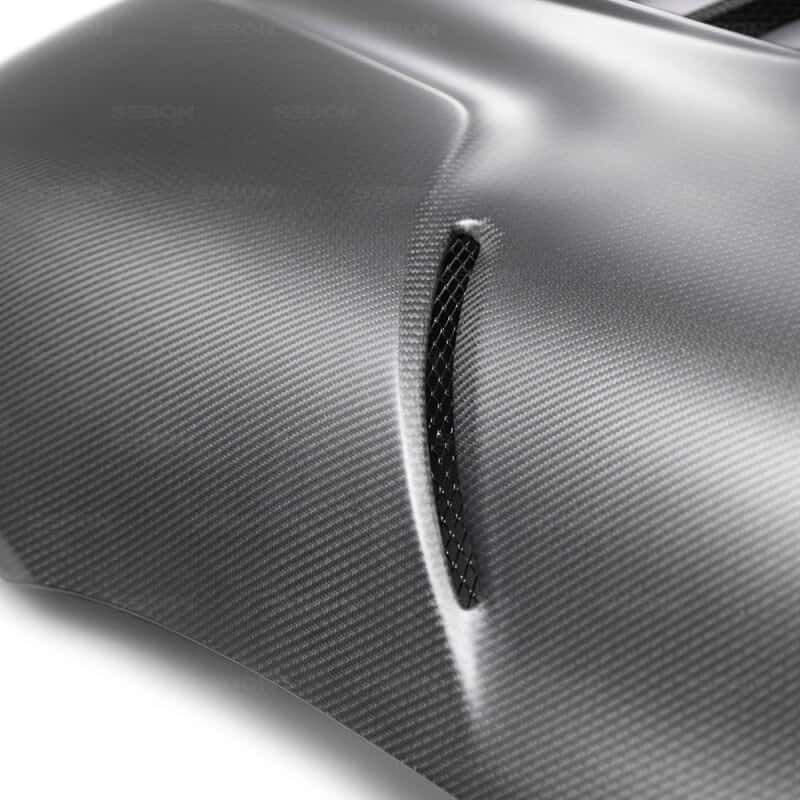 Seibon — Seibon 2020 Toyota GR Supra TS-Style Dry Carbon Fiber Hood - view 8