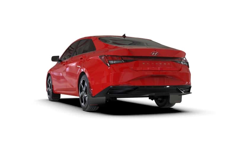 Rally Armor — Rally Armor 21-23 Hyundai Elantra Black UR Mud Flap w/Red Logo
Mud Flap - view 5