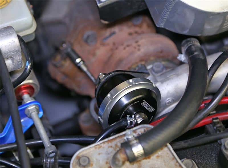 Turbosmart — Turbosmart IWG75 97-07 Subaru Impreza WRX 7 PSI Black Internal Wastegate Actuator
Wastegate - view 4