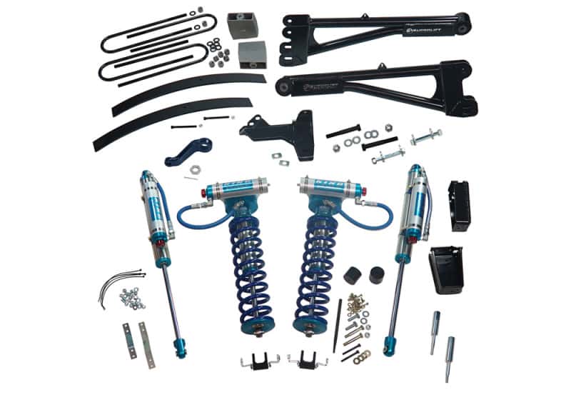 Superlift — Superlift 05-07 Ford F-250/F-350 SD 4WD 8in Lift Kit w/Repl Radius Arms & King Coilovers Rear Shocks
Suspension Lift Kit - view 1