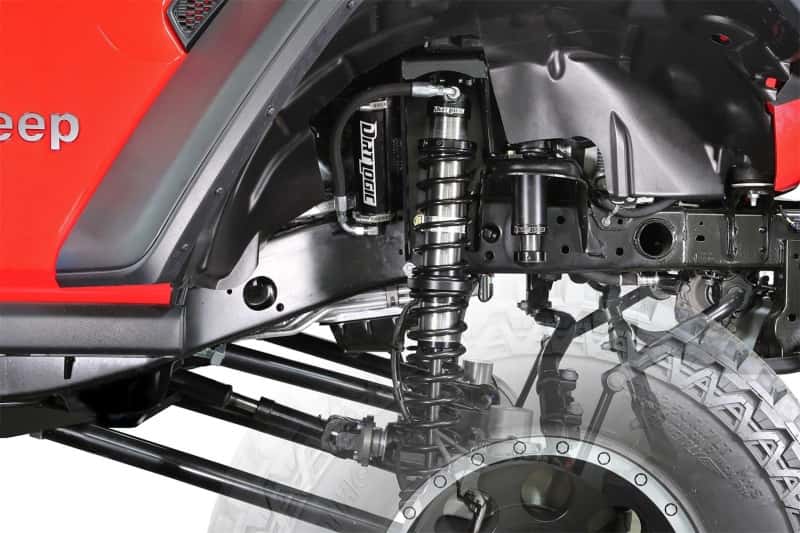 Fabtech — Fabtech 2018 Jeep JL 4WD 4-Door Front Long Arm Kit
LiftKtSuspComponent - view 1