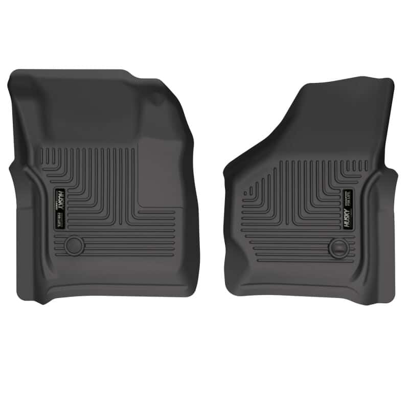 Husky Liners — Husky Liners 99-07 Ford F-250 Super Duty Crew Cab WeatherBeater Front Floor Liners (Black)
Floor Liners - view 1