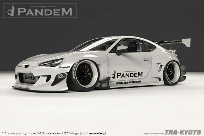 GReddy — GReddy Pandem V3 Aero / Toyota 86 / Scion FR-S / Subaru BRZ Aero Kit without Wings - view 3