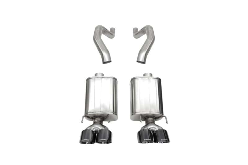 CORSA Performance — Corsa 06-13 Chevy Corvette C6 Z06 7.0L / 09-13 ZR1 6.2L Black PVD AxleBack Exhaust w/4.5in Twin Tips
Exhaust - view 2