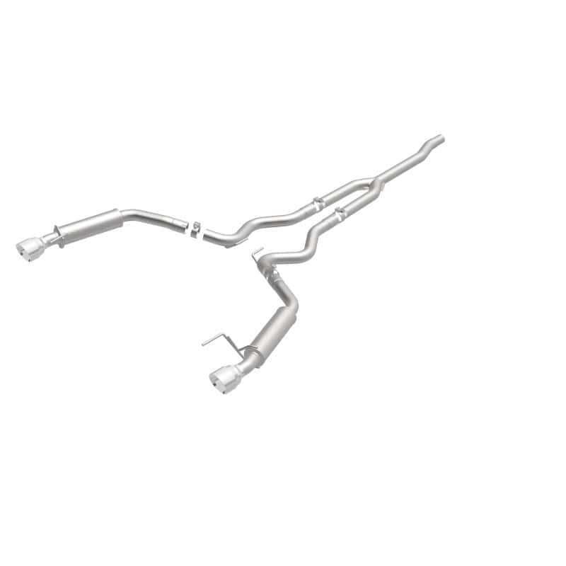 Magnaflow — MagnaFlow Cat-Back 15-16 Ford Mustang 2.3L L4 Competition SS 3in Dual Split Rear 4.5in Black Tips
Cat-Back - view 26