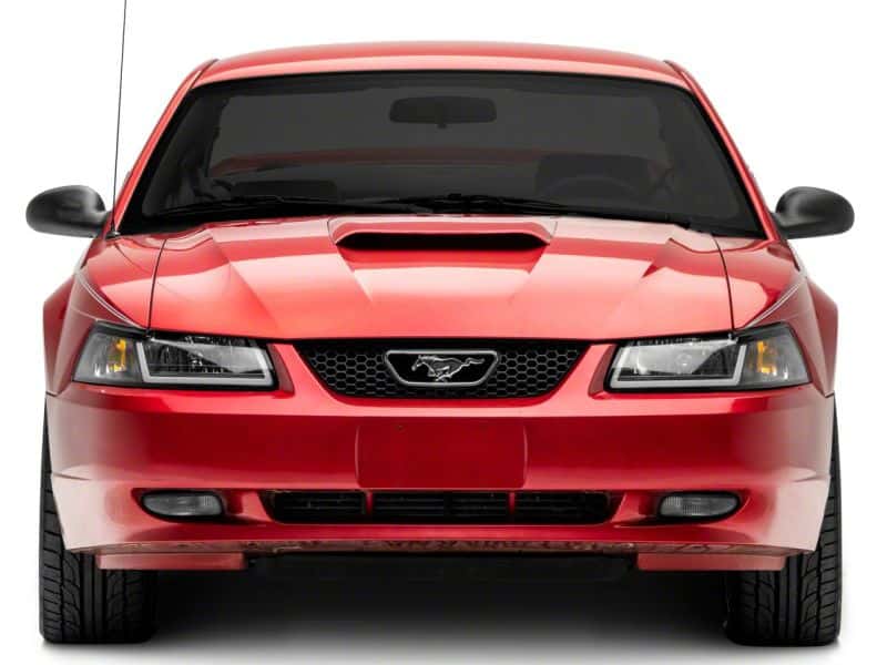 Raxiom — Raxiom 99-04 Ford Mustang Axial Series Headlights w/ LED Bar- Blk Housing (Clear Lens)
Headlights - view 12