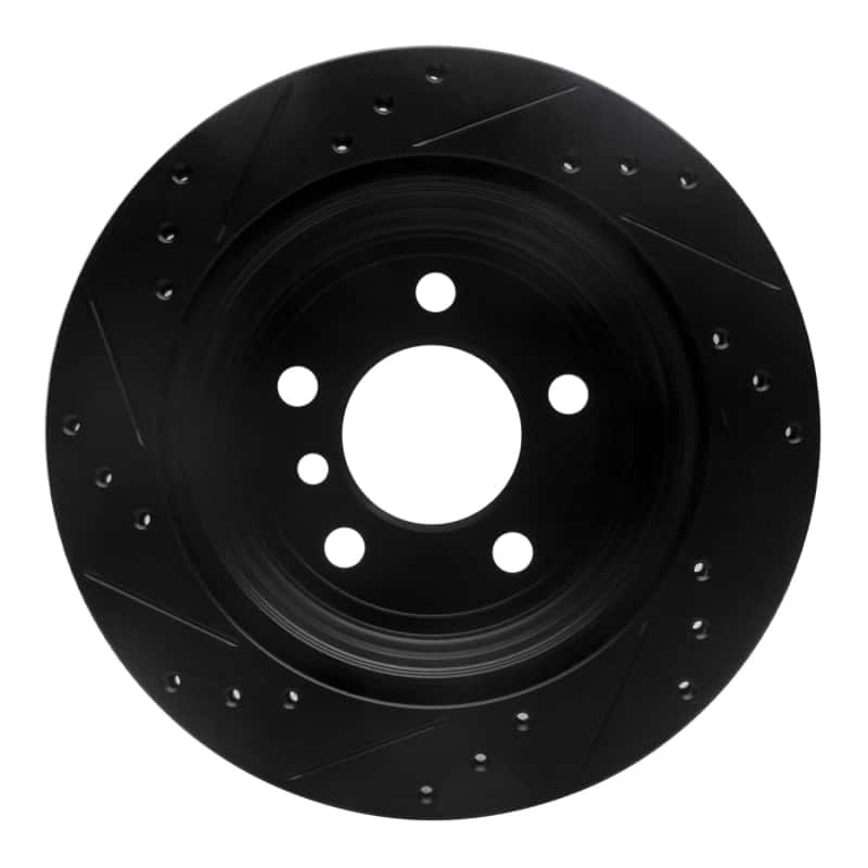 R1 Concepts — R1 06-20 BMW 325XI Rear Right Drilled & Slotted Black Brake Rotor
R1 Brake Rotor Drill - view 5