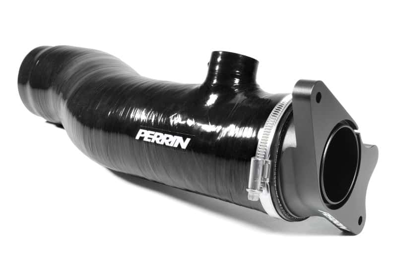 Perrin Performance — Perrin 2022+ Subaru WRX Long Type Turbo Inlet Hose - Black - view 1