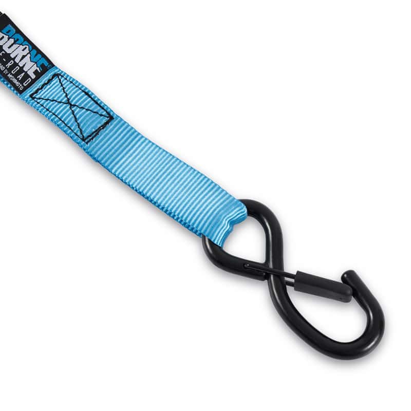 Borne Off-Road — Borne Off-Road Medium-Duty Ratchet Tie-Down Kit (4-Pack) Blue - view 5